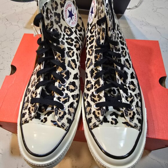 Converse A13436C Glow In The Dark Leo Sneakers In Leopard US MENS 10 NEW - Picture 7 of 16